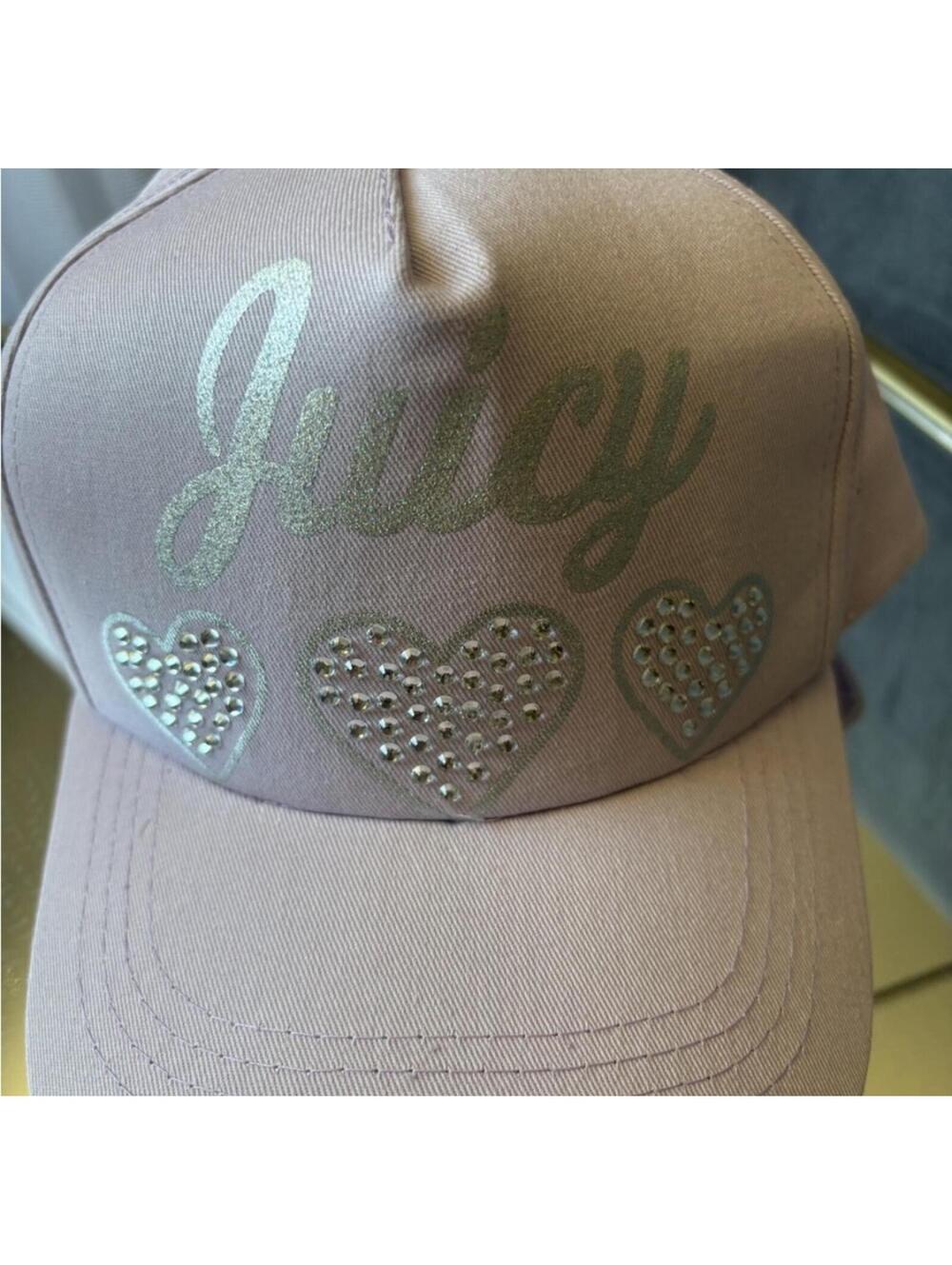 ( Juicy Couture) New Big Kids Lavender Trucker Hat - Picture 2 of 4